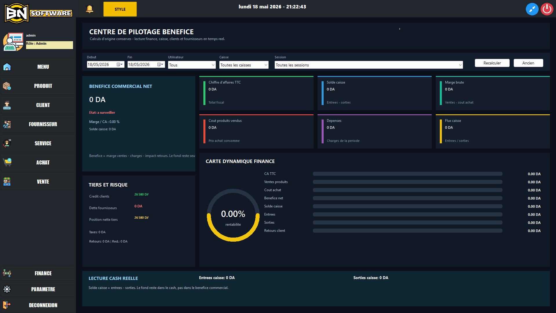 Logiciel de gestion commercial BNSOFT | برنامج تسيير المحلات التجارية